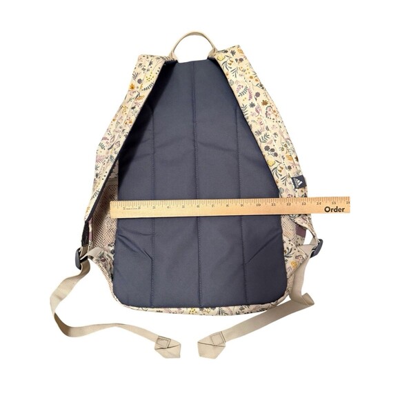 Adidas 3-Stripe Classic backpack Woodland Floral Chalk White Orchid Purple 5.0 - Picture 5 of 6